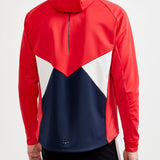 CORE Glide Hood Jacket M-Lychee/BleuBleu foncé