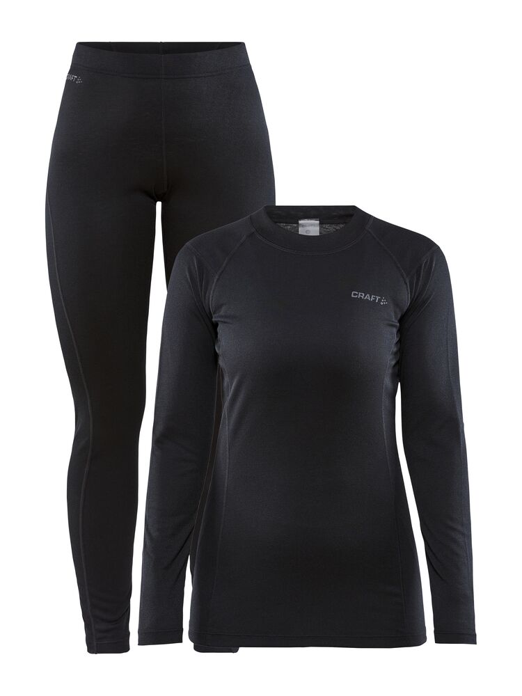 CORE Warm Baselayer Set W-Black