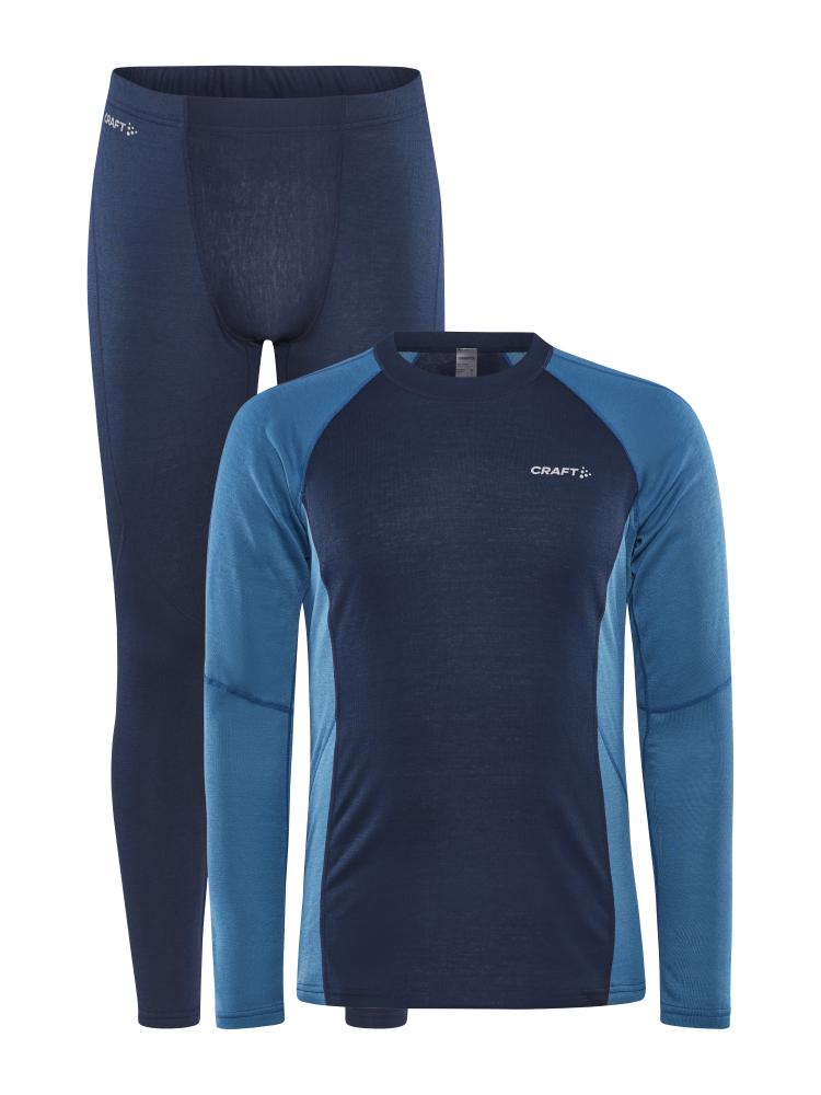 CORE Warm Baselayer Set M-Blaze/Whale