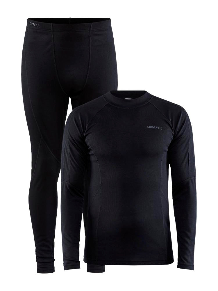 CORE Warm Baselayer Set M-Black