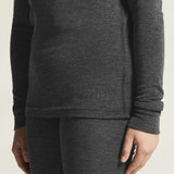CORE Wool Merino Set Jr-Black Melange