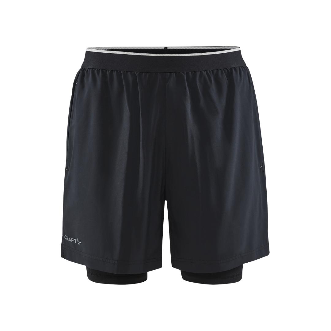 ADV Essence Short extensible 2-en-1 perforé M-Noir