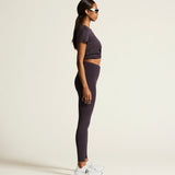 CORE Essence SS Tee 2 W-Dk Plum