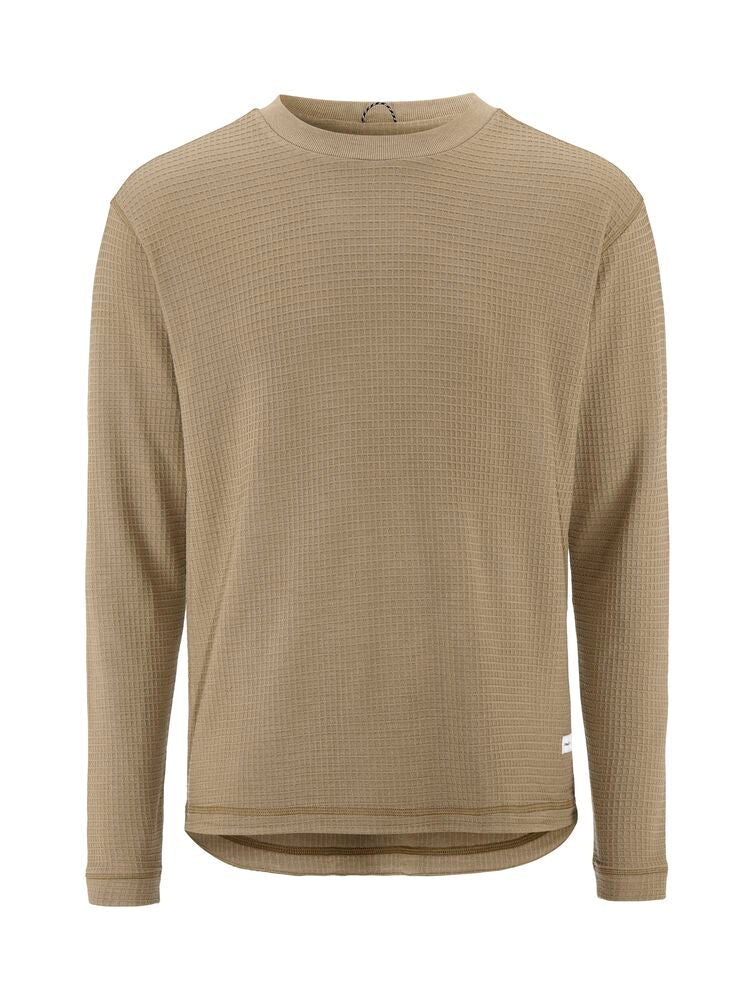 Wool Waffle RN M-Taupe