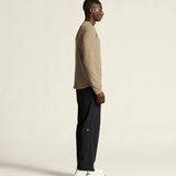 Wool Waffle RN M-Taupe