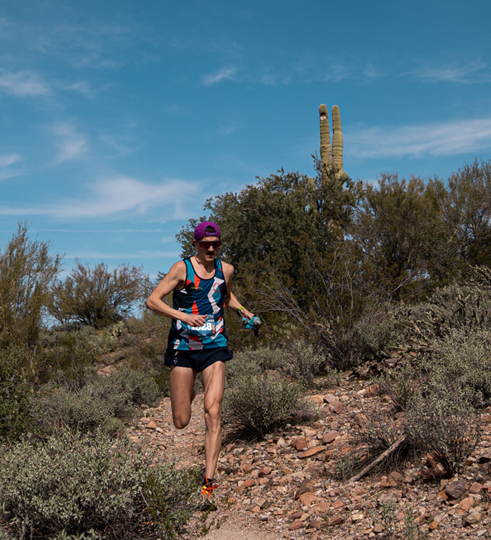 Oreos et cafés au Nutella au Black Canyon 100K