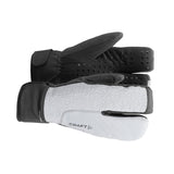 ADV SubZ Siberian Split Finger Glove-Silver/Black