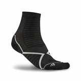 Wool Run Warm Sock-Black/White
