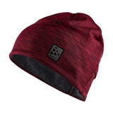 ADV Microfleece Ponytail Hat-Punsch Melange