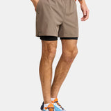 ADV Essence 2-en-1 Short Stretch M-Dk Clay