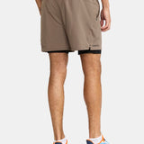 ADV Essence 2-en-1 Short Stretch M-Dk Clay