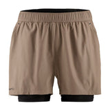ADV Essence 2-en-1 Short Stretch M-Dk Clay