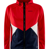 CORE Glide Hood Jacket M-Lychee/BleuBleu foncé