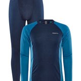 CORE Warm Baselayer Set M-Blaze/Whale