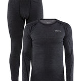 CORE Wool Merino Set M-Black Melange