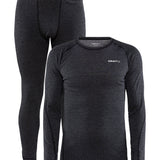 CORE Wool Merino Set M-Black Melange