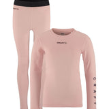CORE Warm Baselayer Set Jr-Charm/Dk Plum