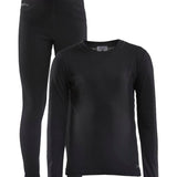 CORE Warm Baselayer Set Jr-Black
