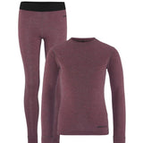CORE Wool Merino Set Jr-Rouge Melange