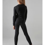 CORE Wool Merino Set Jr-Black Melange