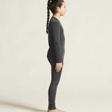 CORE Wool Merino Set Jr-Black Melange