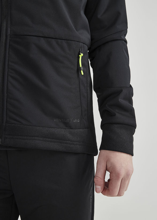 Veste CORE Warm XC Jr-Noir