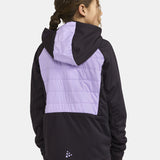 ADV Insulate XC Hood Jacket Jr-Slate/Lavender
