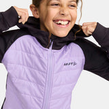 ADV Insulate XC Hood Jacket Jr-Slate/Lavender