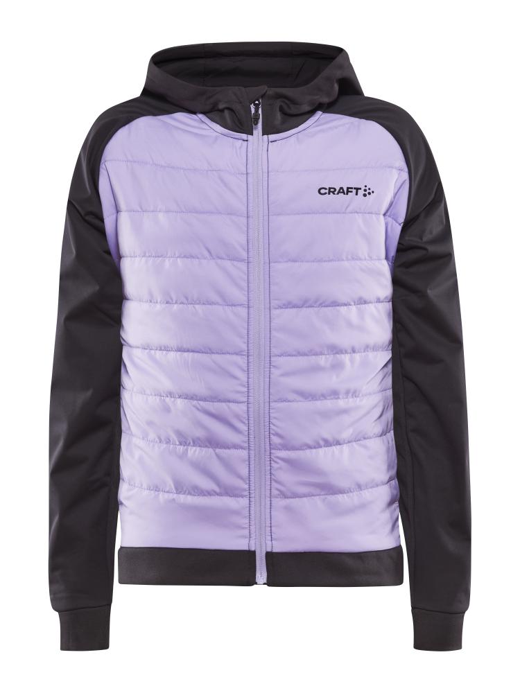 ADV Insulate XC Hood Jacket Jr-Slate/Lavender