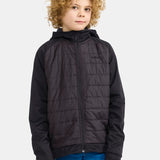 ADV Insulate XC Hood Jacket Jr-Black/Slate