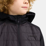 ADV Insulate XC Hood Jacket Jr-Black/Slate