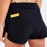 Short PRO Hypervent Split W-Noir/Roxo