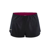 Short PRO Hypervent Split W-Noir/Roxo
