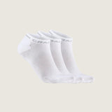 Active Shaftless Sock 3-Pack-White