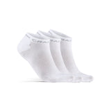 CORE Dry Shaftless Sock 3-Pack-Blanc