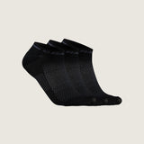 Active Shaftless Sock 3-Pack-Black