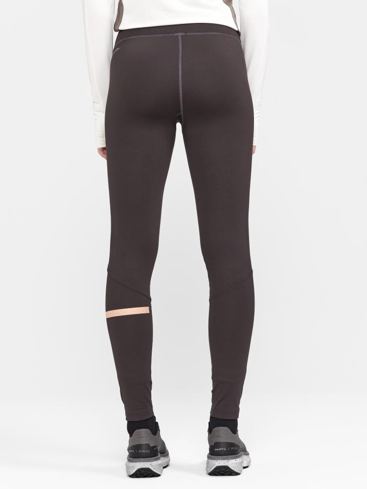 Color Spliced Topstitching Sports Leggings In BLACK