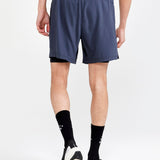 ADV Essence Perforated 2-in-1 Shorts M-Asphalt