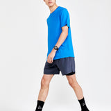 ADV Essence Perforated 2-in-1 Shorts M-Asphalt