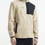 ADV Explore Pile Fleece Jacket M-Ecru/Black