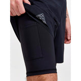 PRO Trail 2in1 Shorts M-Black