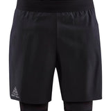 PRO Trail 2in1 Shorts M-Black