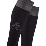 Protège-mollets PRO Trail Fuseknit-Noir/Ardoise