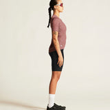 Maillot PRO Gravel SS W-Rose Brown/Multi
