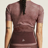 Maillot PRO Gravel SS W-Rose Brown/Multi