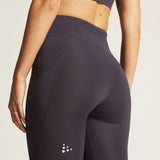 ADV Essence Short Tights 2 W-Dk Plum