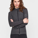 CORE Bike Essence Wool LS Jersey W-Black Melange