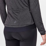 CORE Bike Essence Wool LS Jersey W-Black Melange