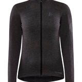 CORE Bike Essence Wool LS Jersey W-Black Melange