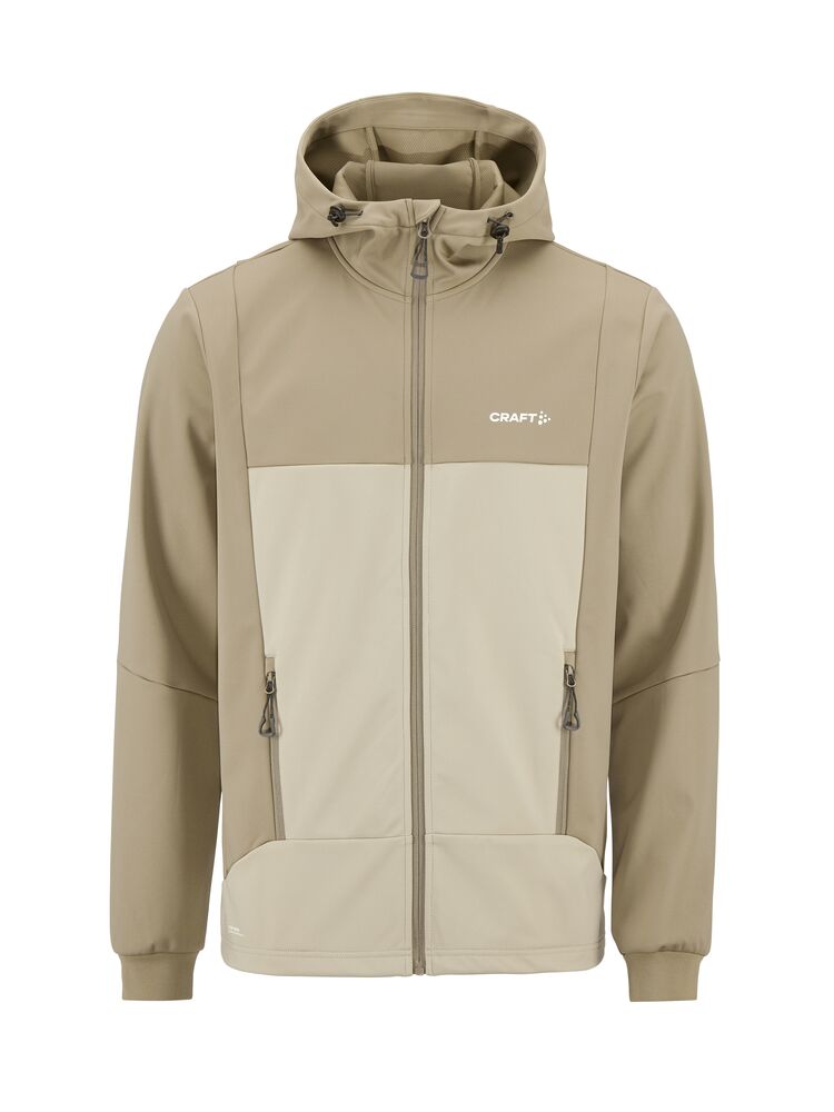 CORE Backcountry Hood Jacket M-Taupe/Hay
